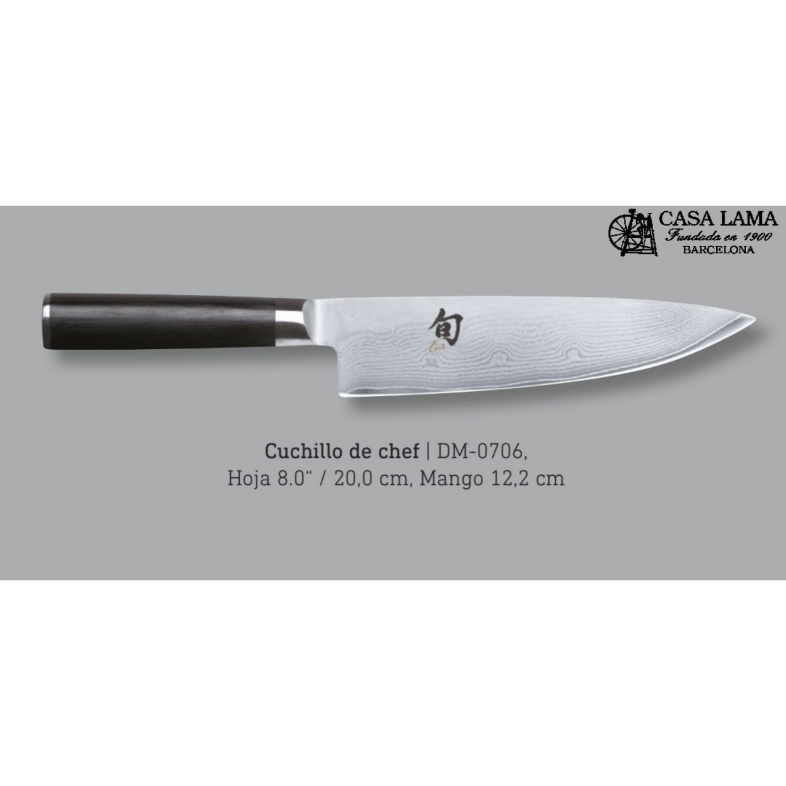 Cuchillo de cocina de Damasco cuchillo de chef