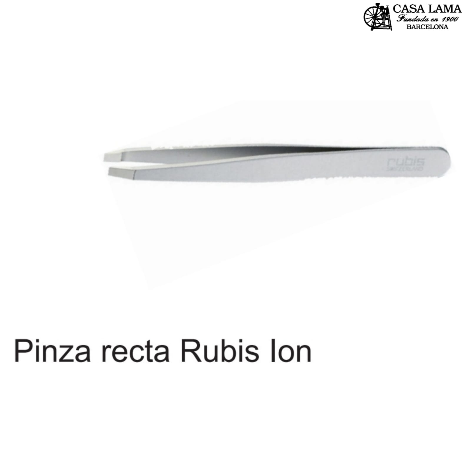 Pinza Rubis profesional punta fina Roja - Cuchilleria Casa Lama