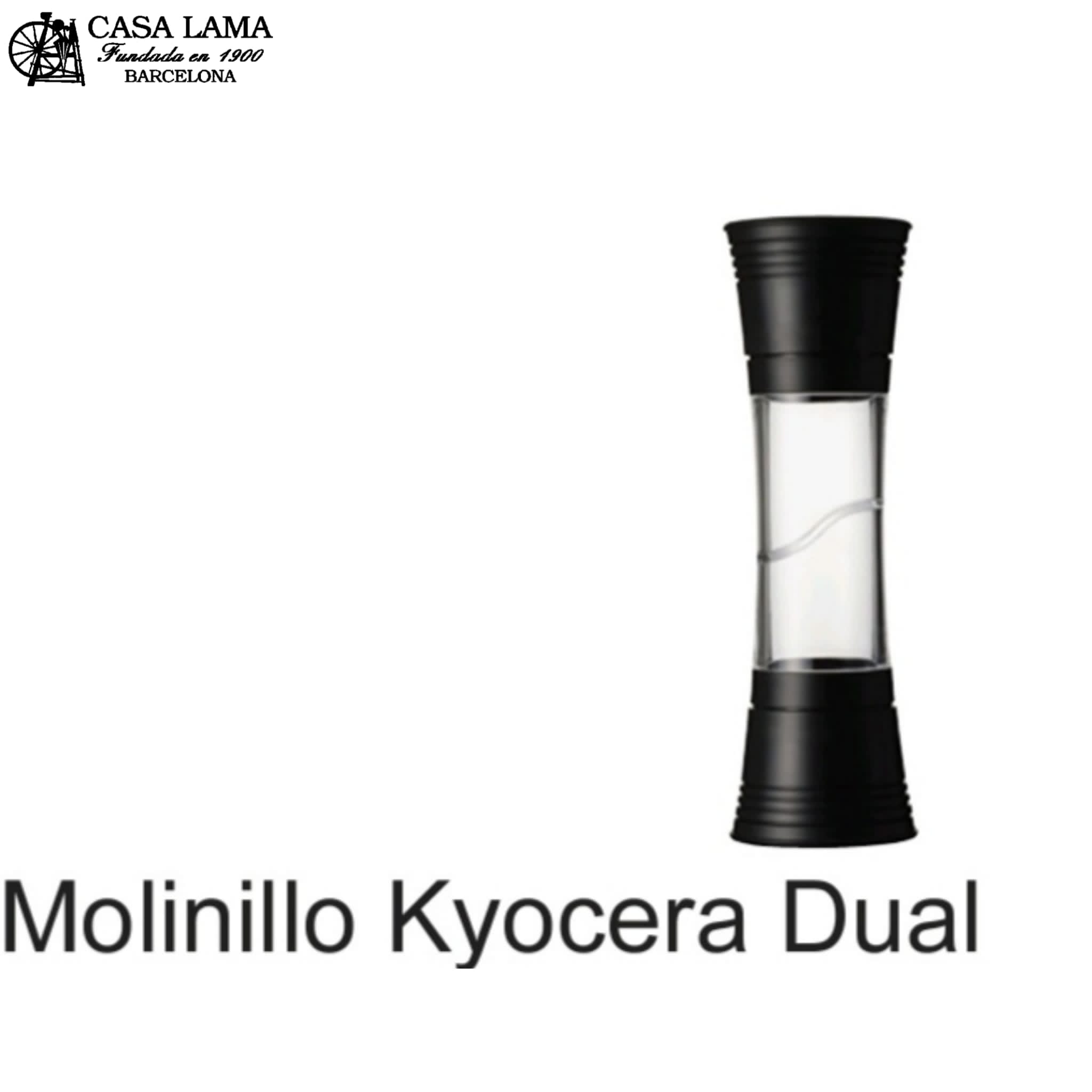 Molinillo Dual Sal/Pimienta Kyocera de cerámica
