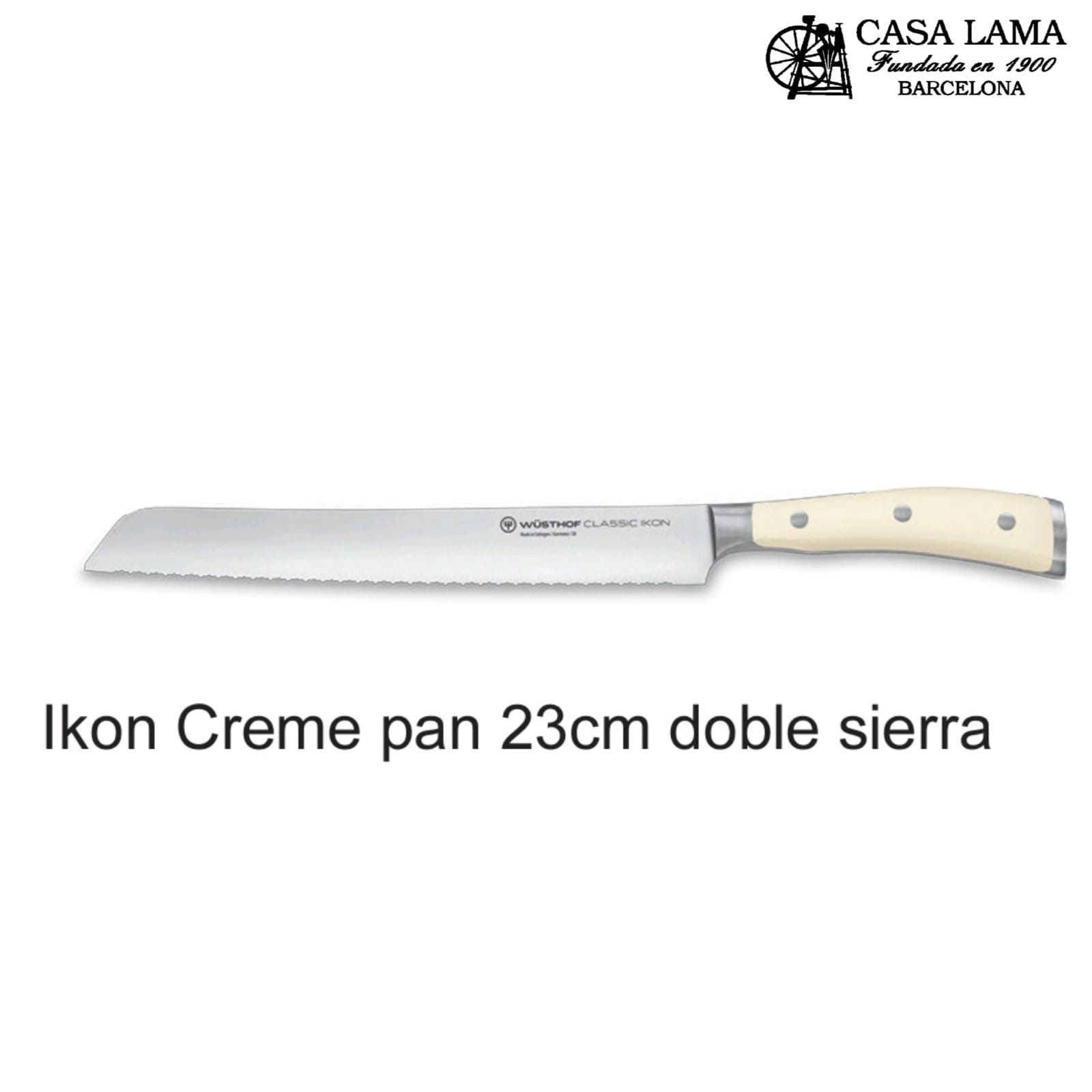 Cuchillo pan filo 23 cm