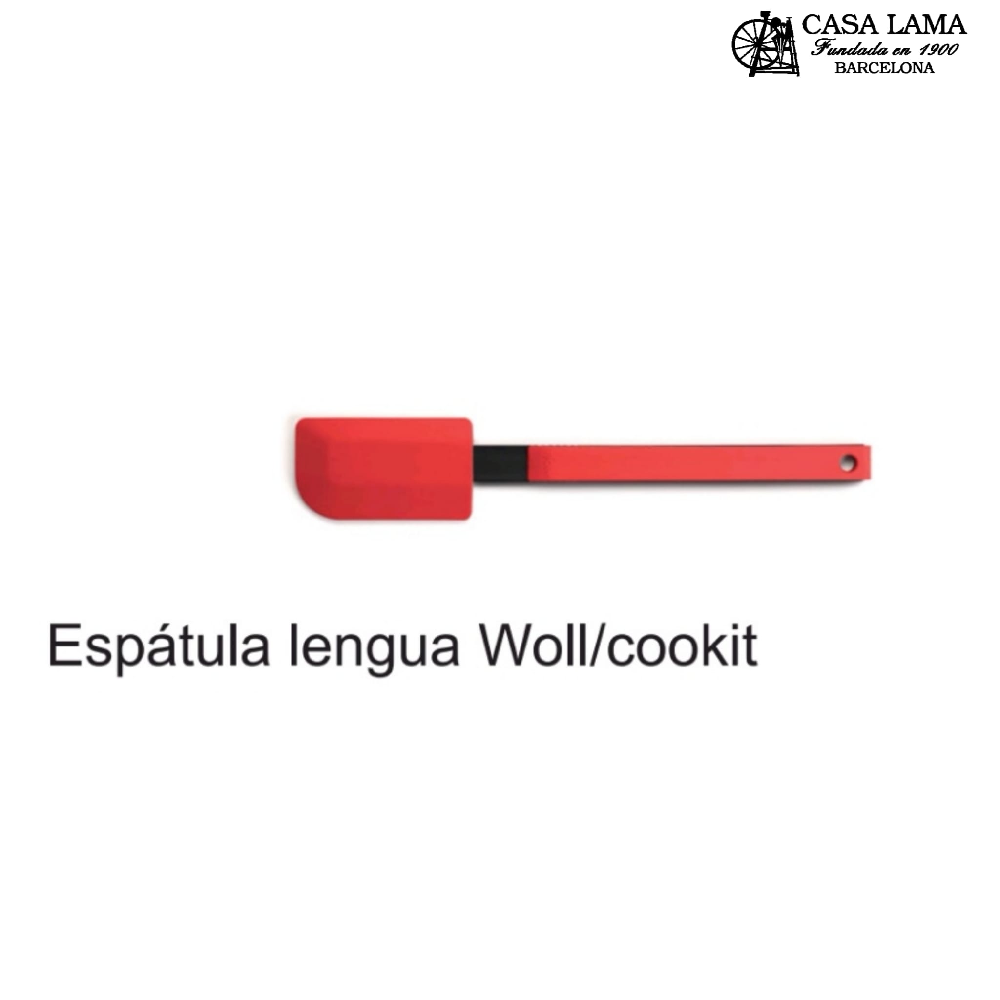 Espátula lengua 32 cm Cookit - Silicona - Woll