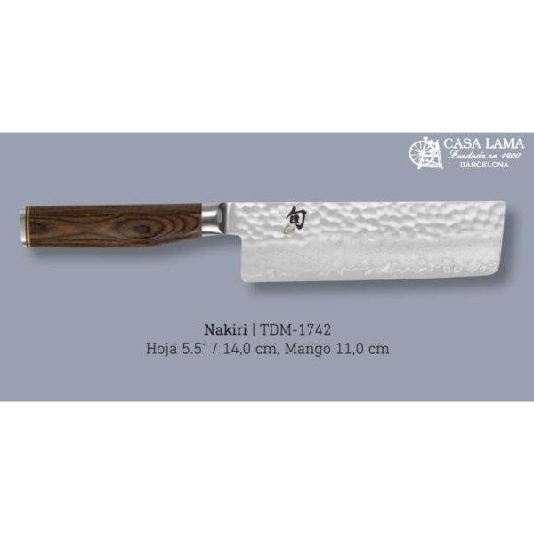 El cuchillo que marca tendencia de la serie SHUN PREMIER NAKIRI