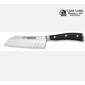 Cuchillo Wüsthof Classic Ikon Santoku alveolado 14cm