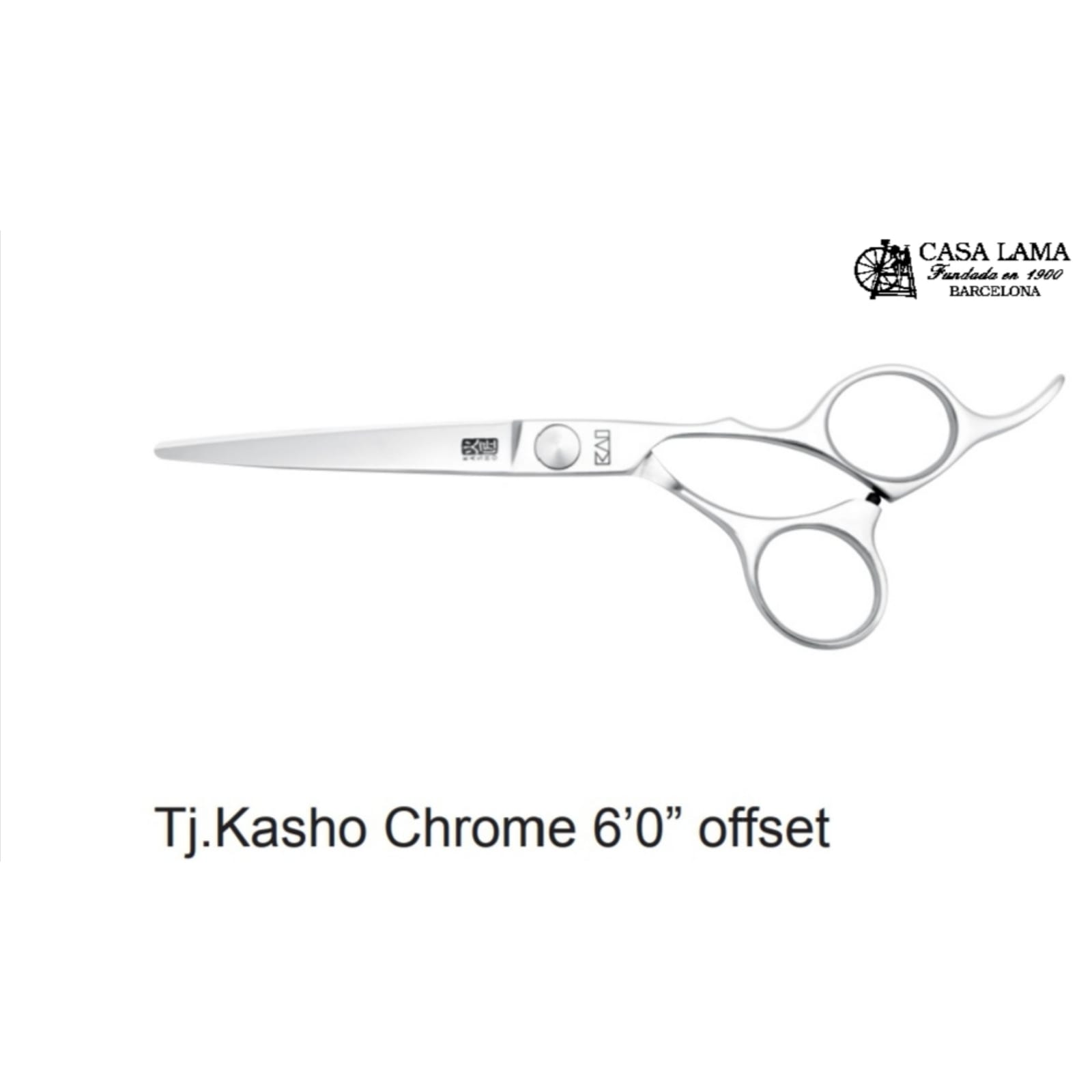 Tijera Kai Kasho Chrome 6,0'' offset 