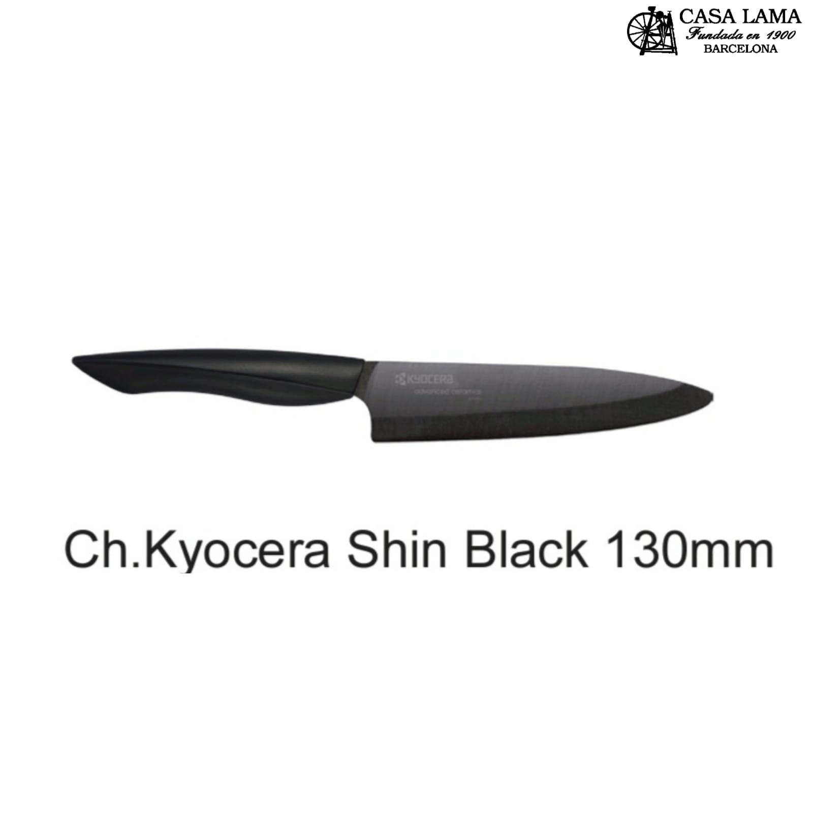 Cuchillo Kyocera Shin Black fileteador de cerámica 13cm