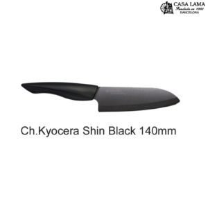 Cuchillo Kyocera Shin Black santoku de cerámica 14cm 