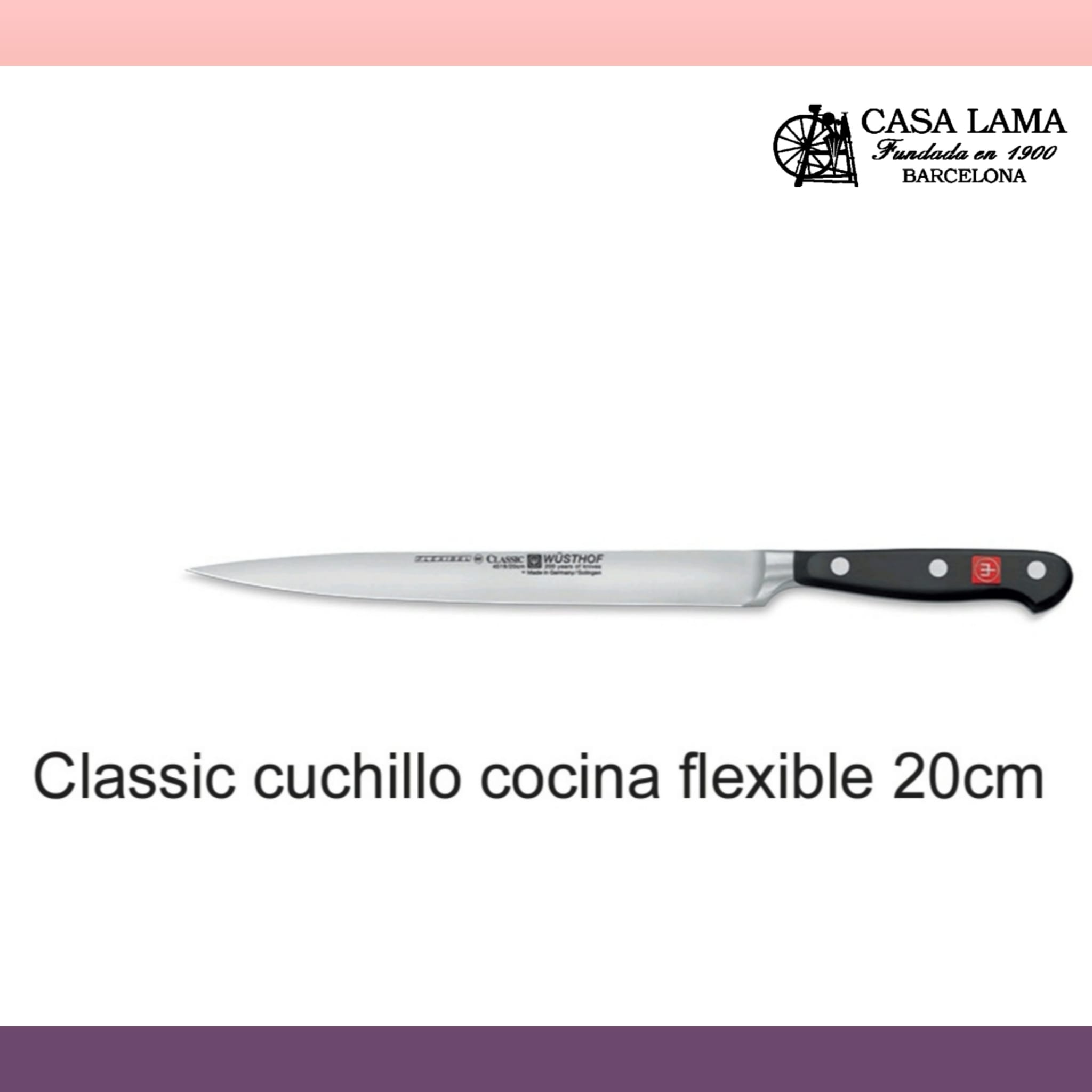 Cuchillo Wüsthof Classic cocina flexible 20 cm