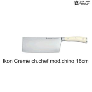 Cuchillo Wüsthof Classic Ikon Creme Modelo Chino 18 cm