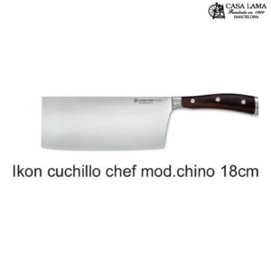 Cuchillo Wüsthof Classic Ikon Modelo Chino 18 cm