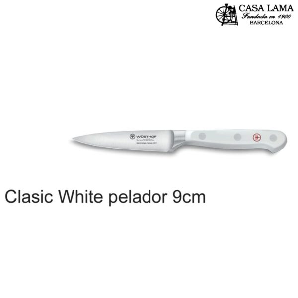 Cuchillo Wüsthof Classic White Pelador 9cm