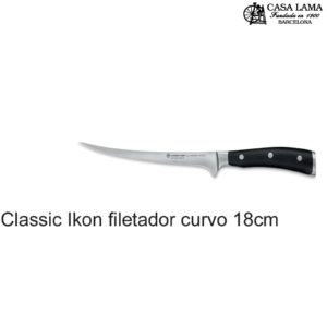 Cuchillo Wüsthof Classic Ikon Fileteador hoja curva 18cm
