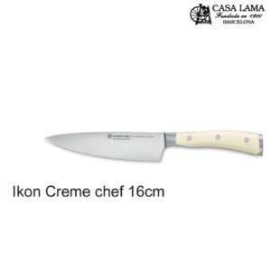 Cuchillo Wüsthof Classic Ikon Creme Chef 16 cm