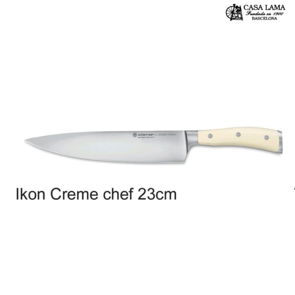 Cuchillo Wüsthof Classic Ikon Creme Chef 23 cm