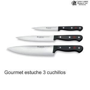 Wüsthof Gourmet Juego de 3 cuchillos