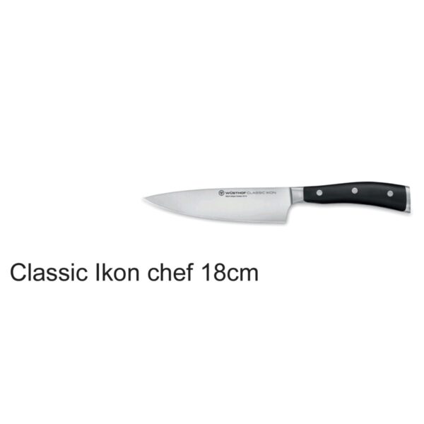 Cuchillo Wüsthof Classic Ikon Chef 18 cm