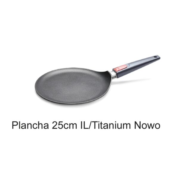Plancha 25cm Woll Inducción/Line Titanium Nowo