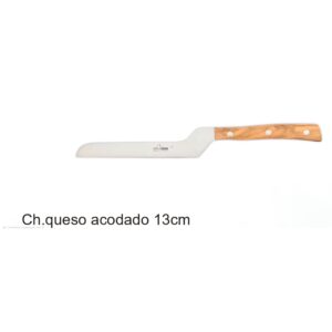 Cuchillo Iside Olivo Queso acodado 13cm