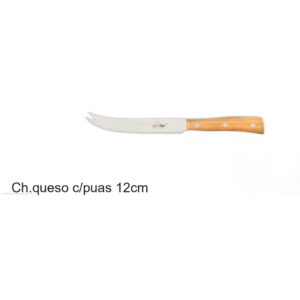 Cuchillo Iside Olivo Queso c/puas 12cm