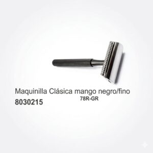 Maquinilla Clásica Parker con mango negro/fino