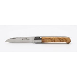 Navaja Laguiole Sauveterre 11cm m.olivo con virola