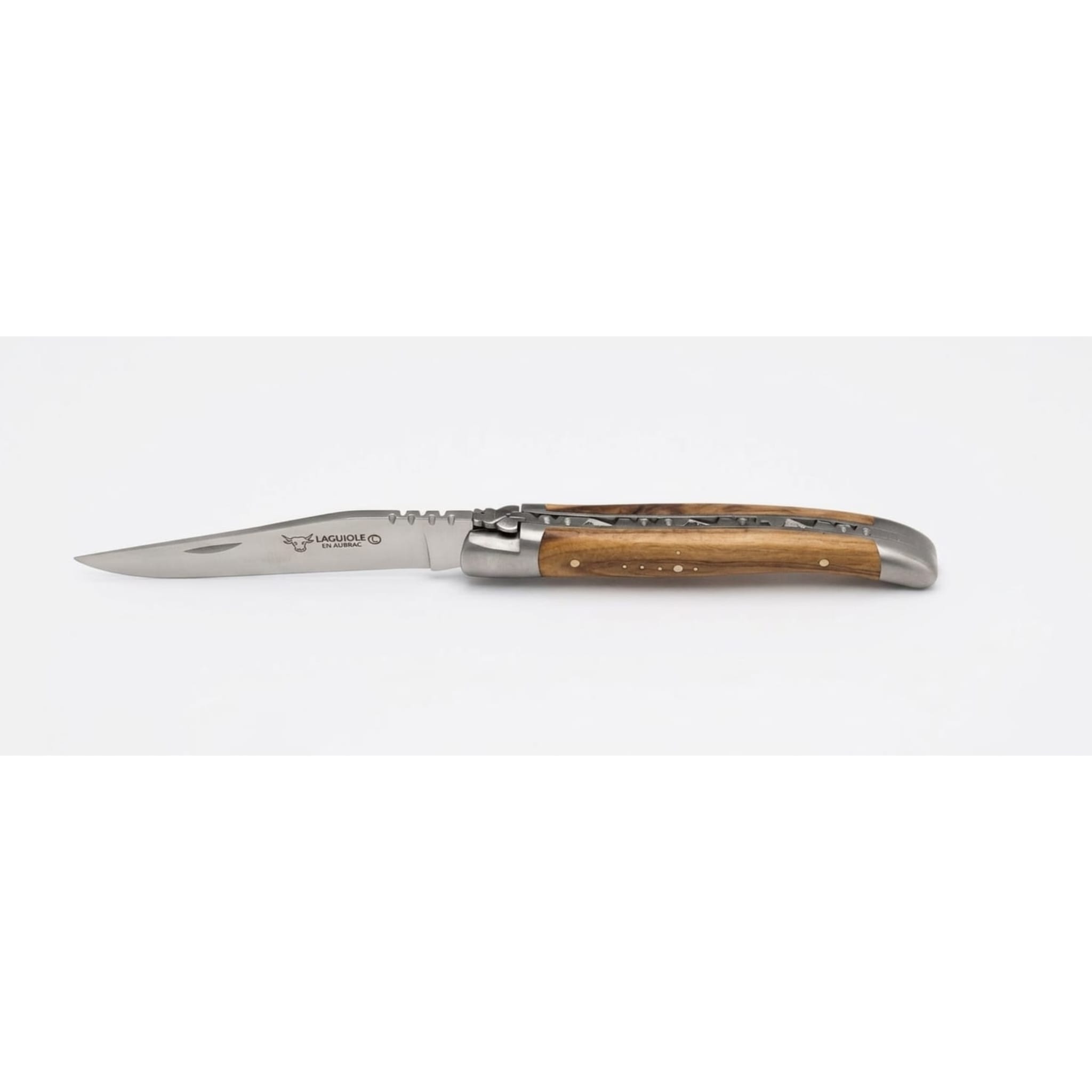 Navaja Laguiole 11cm m.pistacho 2V/IM
