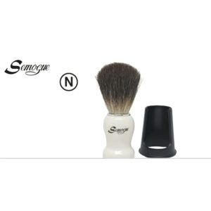Brocha Semogue Pharos C3 Tejón negro/resina blanca