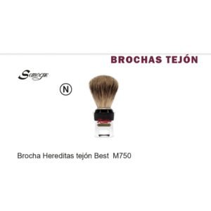 Brocha Semogue Hereditas Tejón Best M750